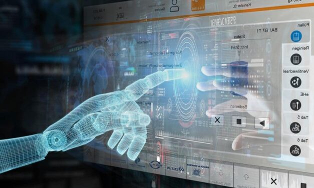 Touchpanel in der Abfüllung
