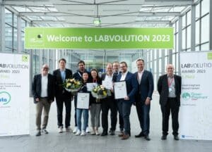 Labvolution Awards für das Institut für Umwelt und Energie, Technik und Analytik (IUTA) und Green Elephant Biotech