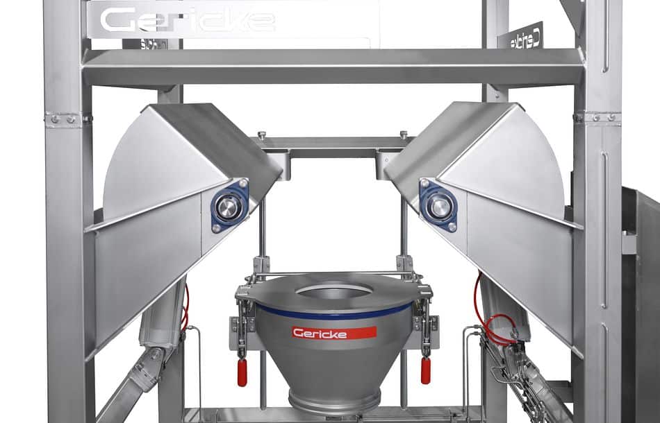 Gericke hat die Big Bag Unloader weiterentwickelt. Dabei sind innovative Lösungen entstanden.