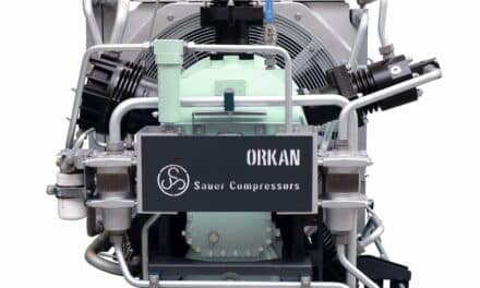 Sauer Compressors mit Orkan Baureihe