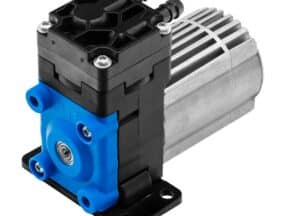 Vielseitig und leise: Das optimierte Design der Mikro-Gaspumpenserie NMP 820 minimiert Geräusche und Vibrationen.