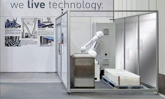 Roboter handhaben empfindliche Vials im Pulk