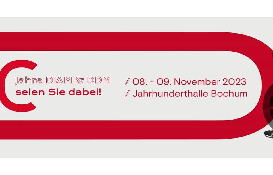 Melden Sie sich bereits jetzt zur DIAM und DDM (Messe für Industriearmaturen und Dichtungstechnik) am 08.11. und 09.11.2023 in Bochum an Die Besucheranmeldung für den nationalen Branchentreff für ist ab sofort möglich. Melden Sie sich bereits jetzt zur DIAM und DDM (Messe für Industriearmaturen und Dichtungstechnik) am 08.11. und 09.11.2023 in Bochum an.
