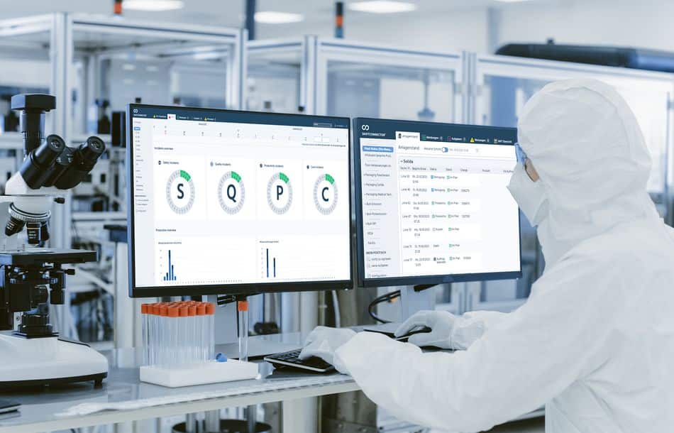 Eschbach stellt sein Tier Collaboration Dashboard in Shiftconnector vor. Die Enterprise Plattform ist für die Pharma- und Chemiebranche Eschbach stellt sein Tier Collaboration Dashboard in Shiftconnector vor. Die Enterprise Plattform ist für die Pharma- und Chemiebranche.
