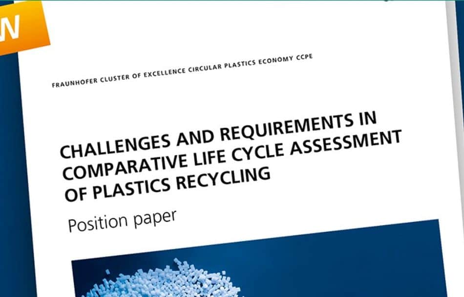 Transparente Ökobilanzierung des Kunststoffrecyclings