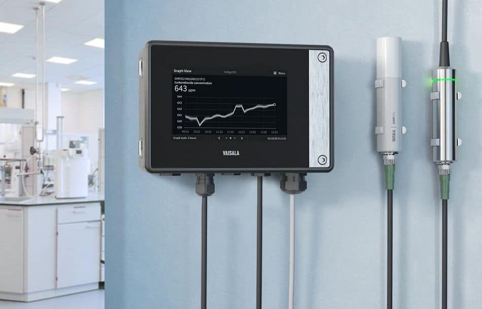 Das Messwertgebersystem Vaisala Indigo eignet sich mit seinem modularen Ansatz für industrielle Messsysteme Das Messwertgebersystem Vaisala Indigo eignet sich mit seinem modularen Ansatz für industrielle Messsysteme.