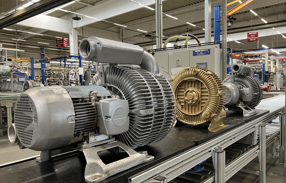 Ein Produktionswerk konnte die Herstellung seines zweimillionsten Produkts feiern. Die-Radialgebläse soll bis zu 50 % Energie einsparen Ein Produktionswerk konnte die Herstellung seines zweimillionsten Produkts feiern. Die-Radialgebläse soll bis zu 50 % Energie einsparen.