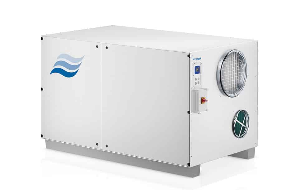 Mit dem Adsorptionstrockner DA 9400 gibt es von Condair eine robuste und energieeffiziente Lösung für industrielle Anwendungsbereiche.