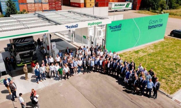 Wasserstoff-Tankstelle in Augsburg