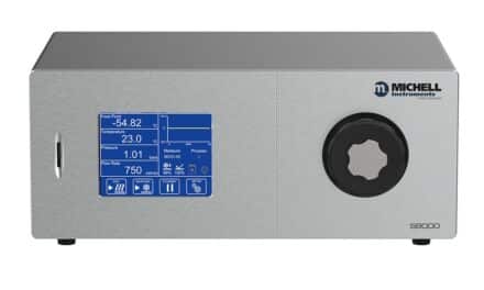 Präzisionshygrometer misst Taupunkt, Temperatur und Druck