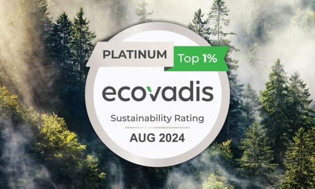 Ecovadis Platin-Medaille für Sick