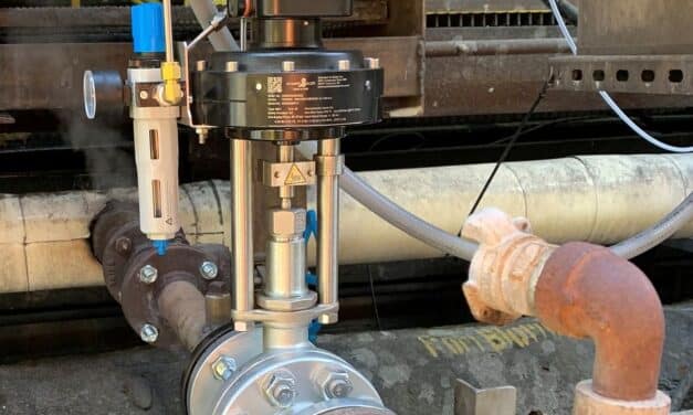 Gleitschieberventile halten Temperatur
