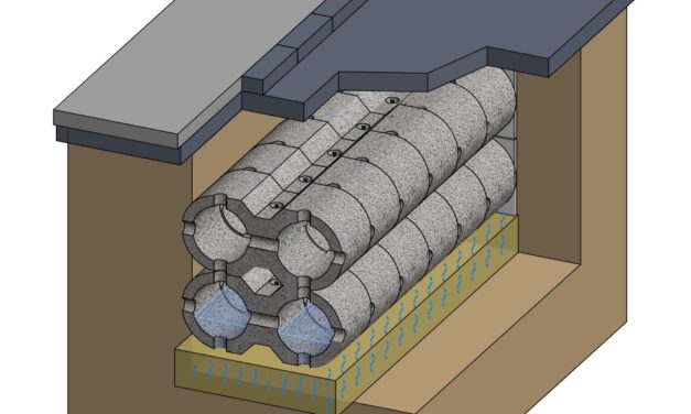 Element für oberflächennahe Versickerung